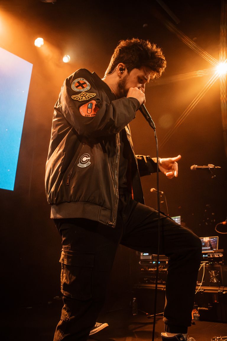 Holding Absence performing live in Adelaide at Lion Arts Factory